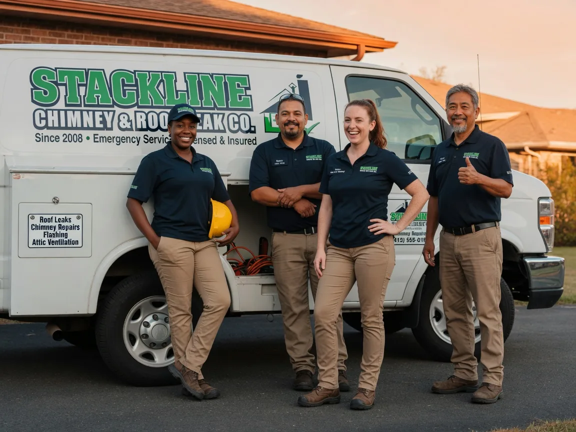 Chimney flashing repair company in Oark, AR